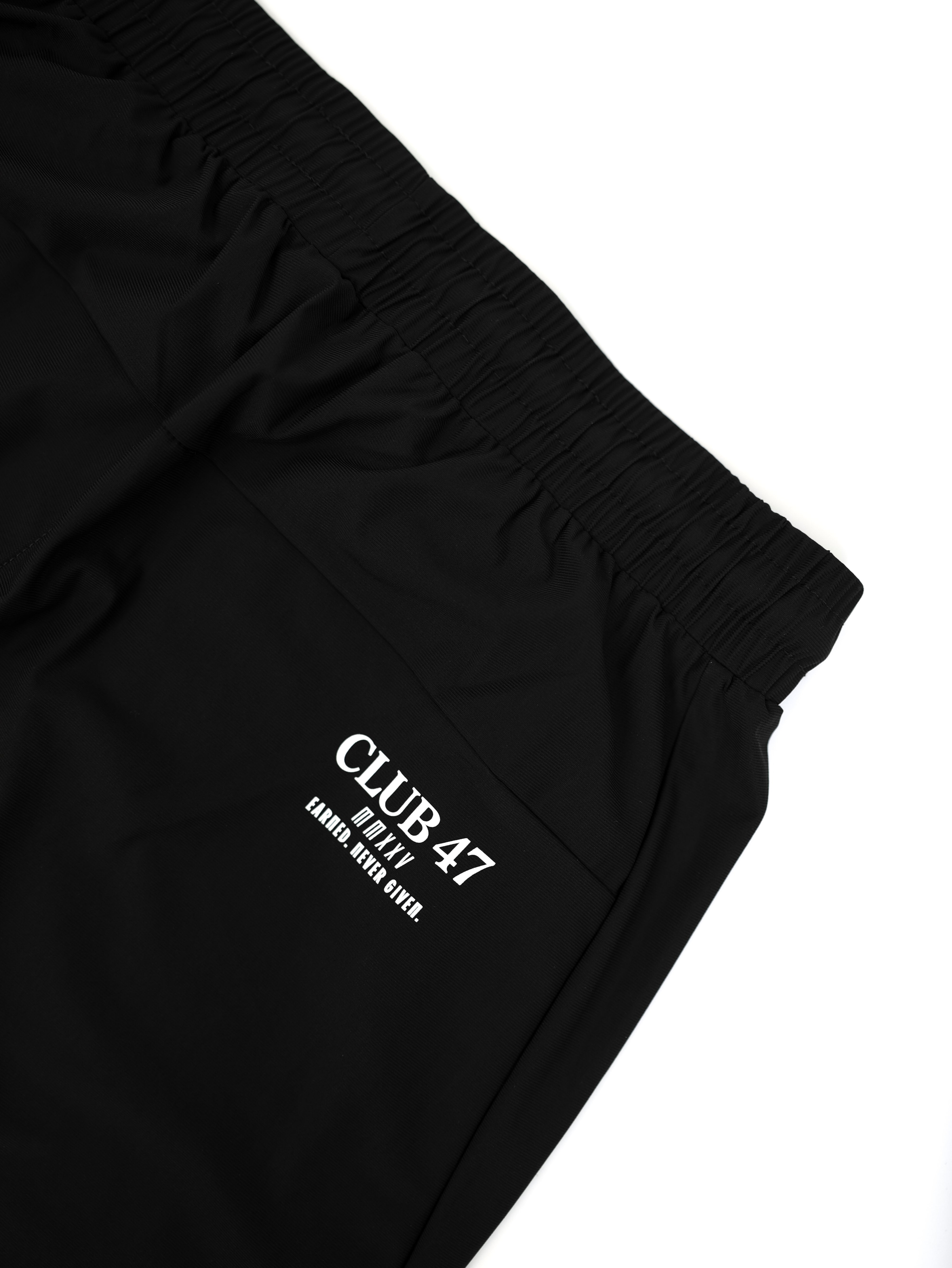 CLUB 47 PERFORMANCE TRAINING PANTS BLACK