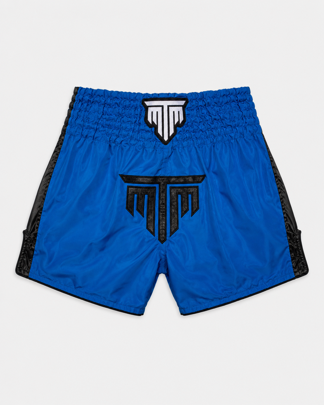 "DELUXE" MUAY THAI SHORTS - BLUE