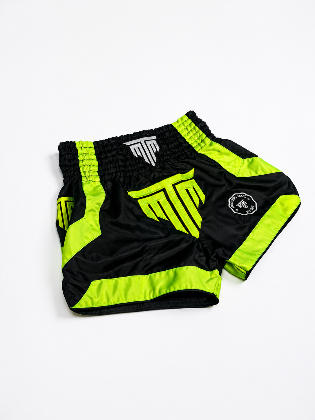 "ECLIPSE" MUAY THAI SHORTS - GREEN