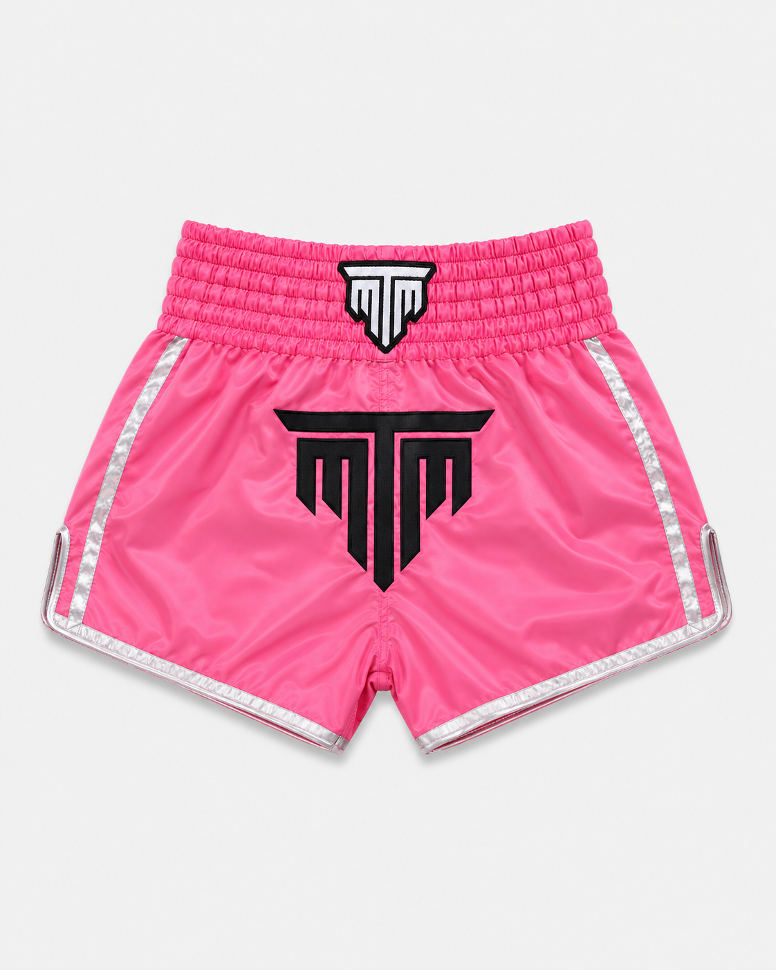 "ESSENTIALS" MUAY THAI SHORTS - PINK
