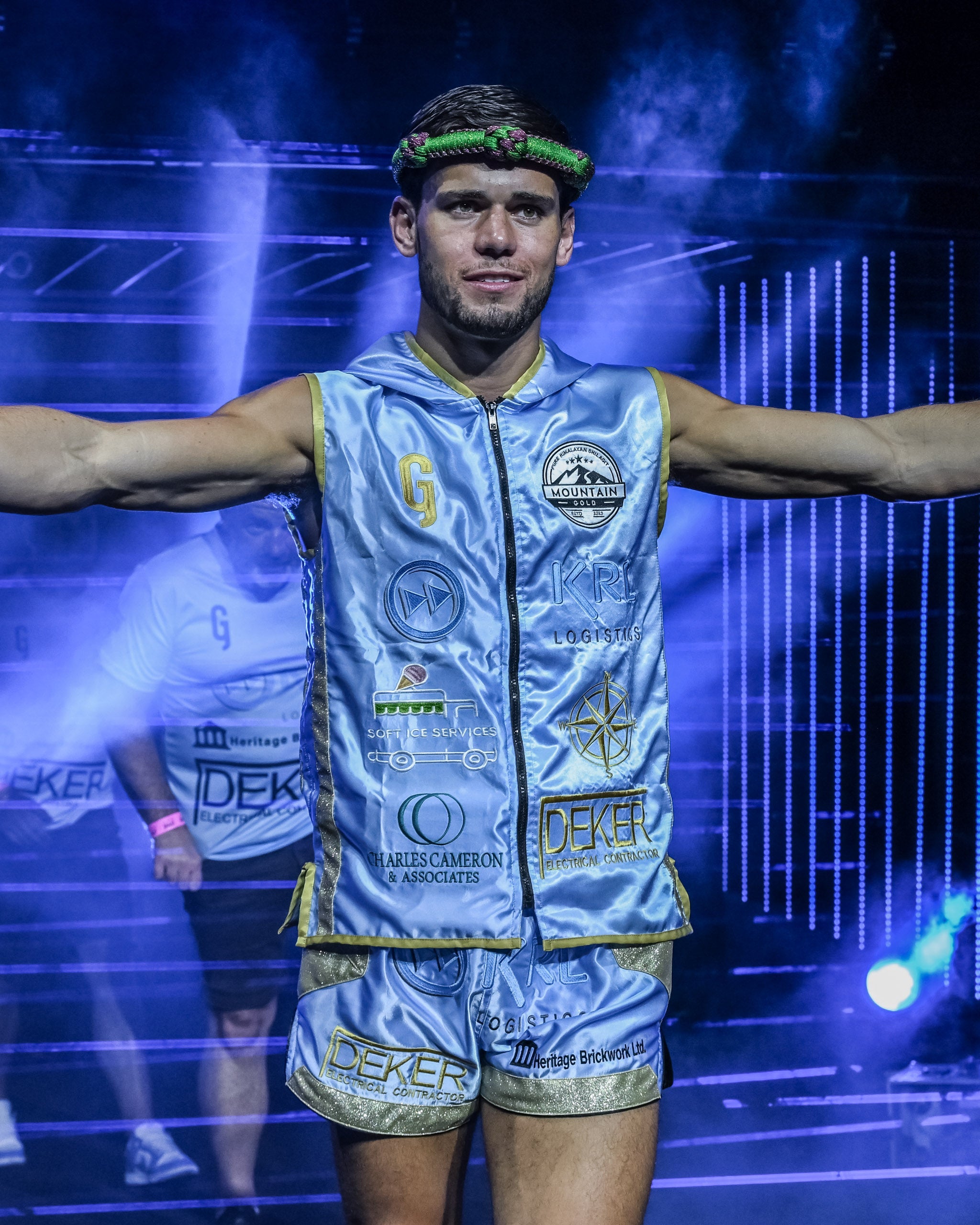 CUSTOM MUAY THAI SHORTS - RETRO STYLE