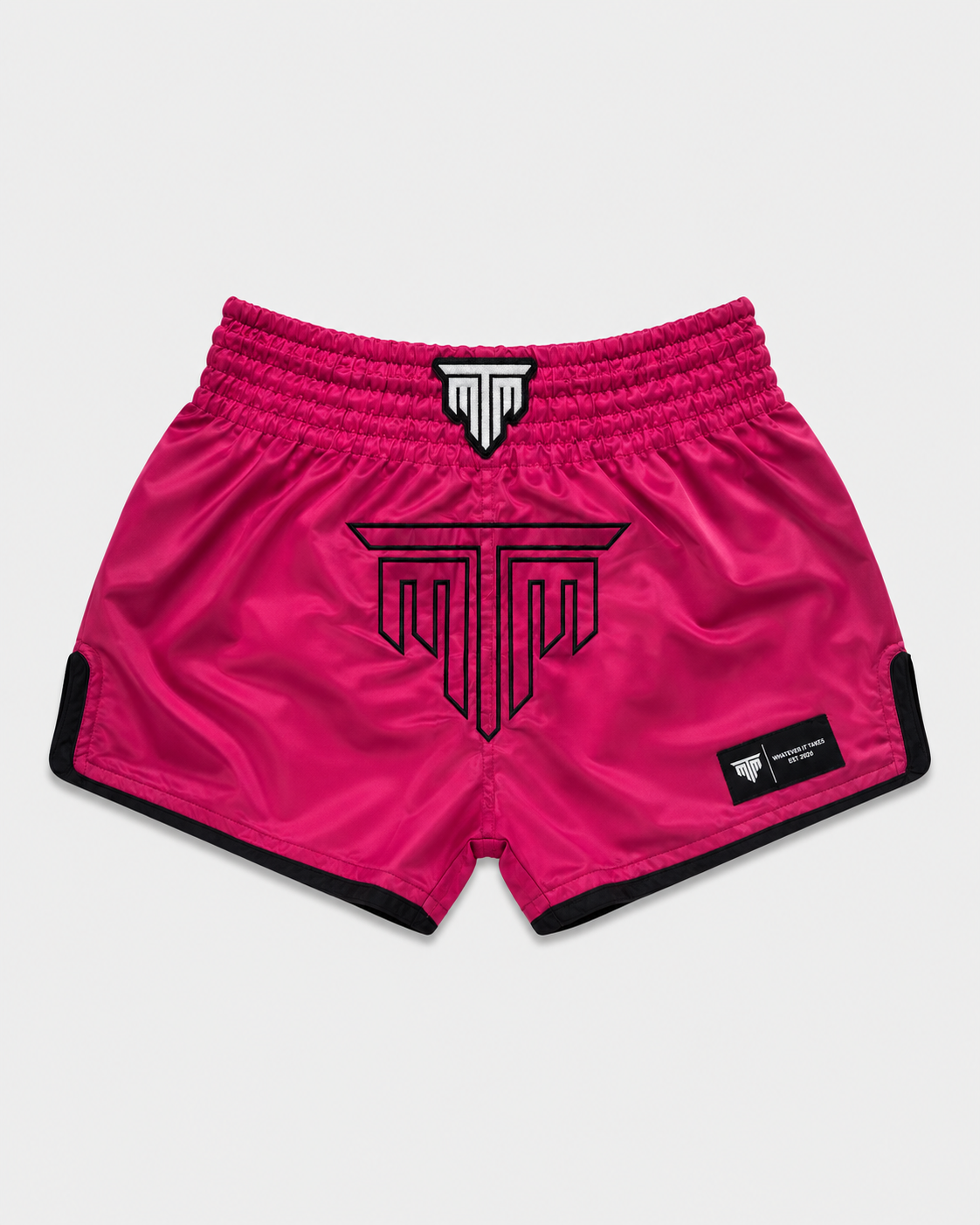 "NEON STRIKE" MUAY THAI SHORTS - PINK