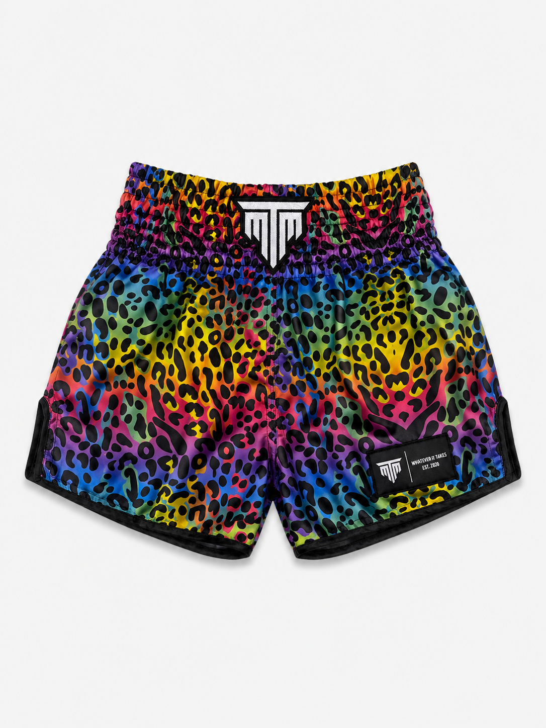 "RAINBOW SAVAGE" MUAY THAI SHORTS