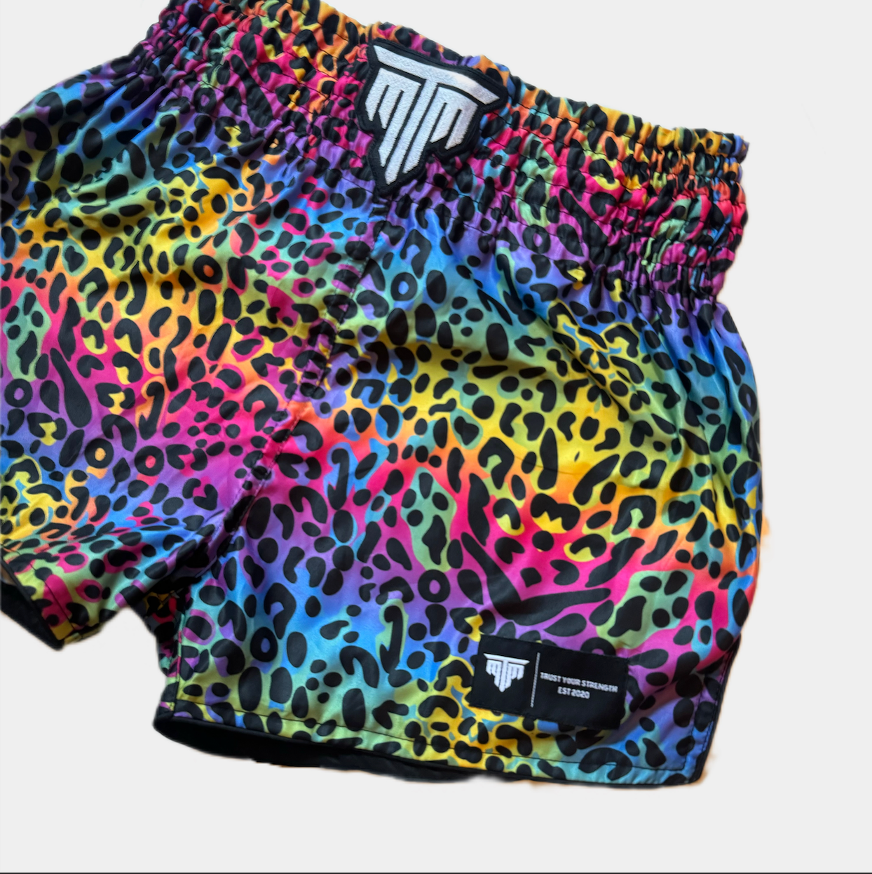 "RAINBOW SAVAGE" MUAY THAI SHORTS