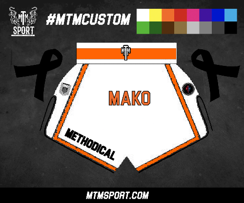 CUSTOMISE YOUR MUAY THAI SHORTS - RETRO STYLE