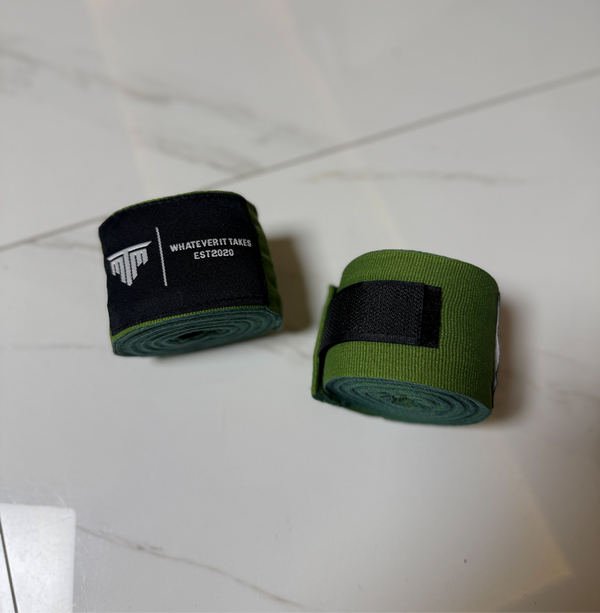4.5M MTM Hand Wraps - Khaki Green