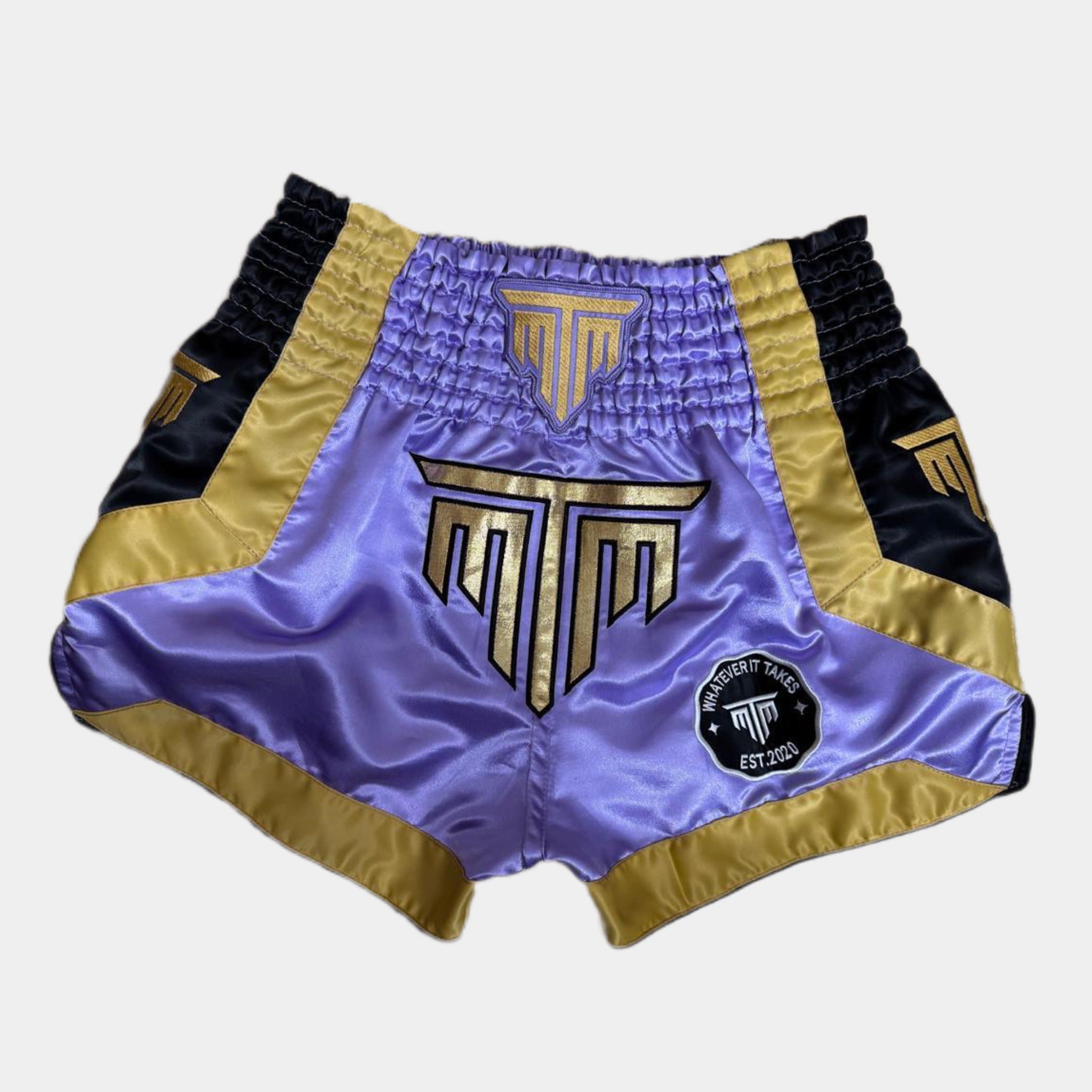 "ROYALE" MUAY THAI SHORTS - PURPLE