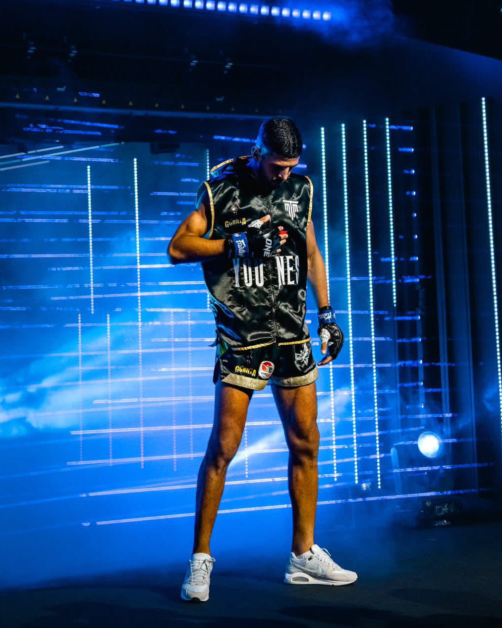 CUSTOM MUAY THAI SHORTS - RETRO STYLE