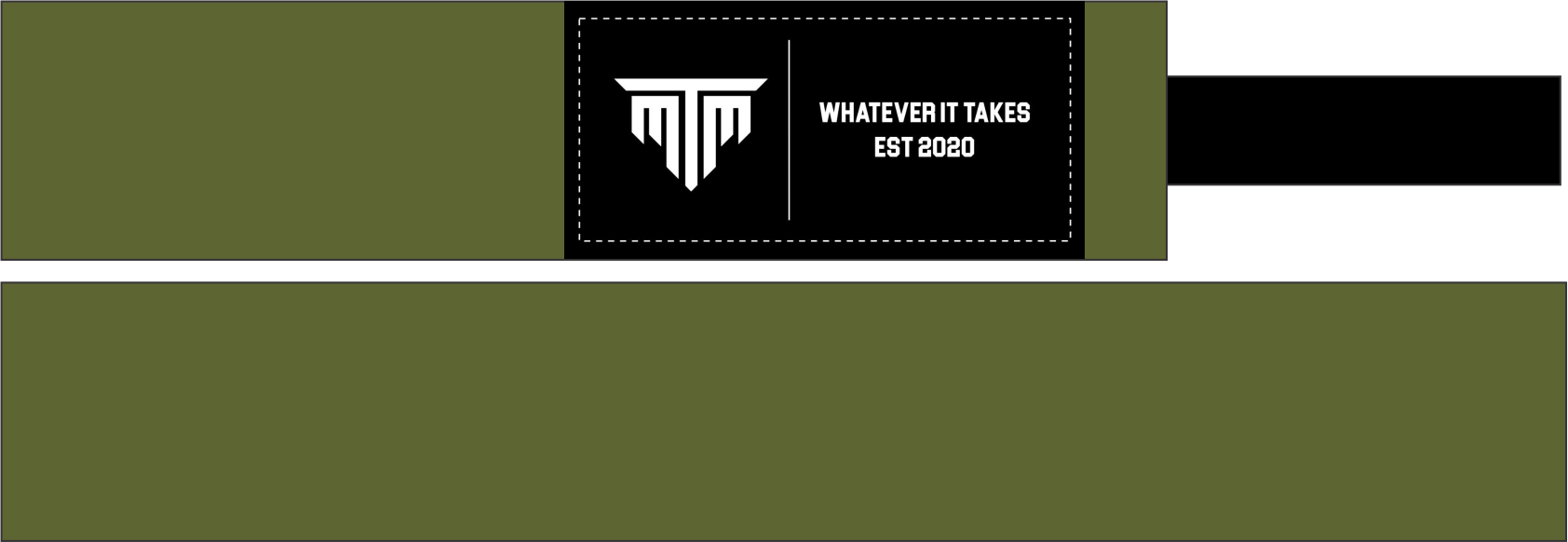 4.5M MTM Hand Wraps - Khaki Green