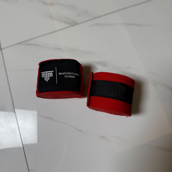 4.5M MTM Hand Wraps - Red