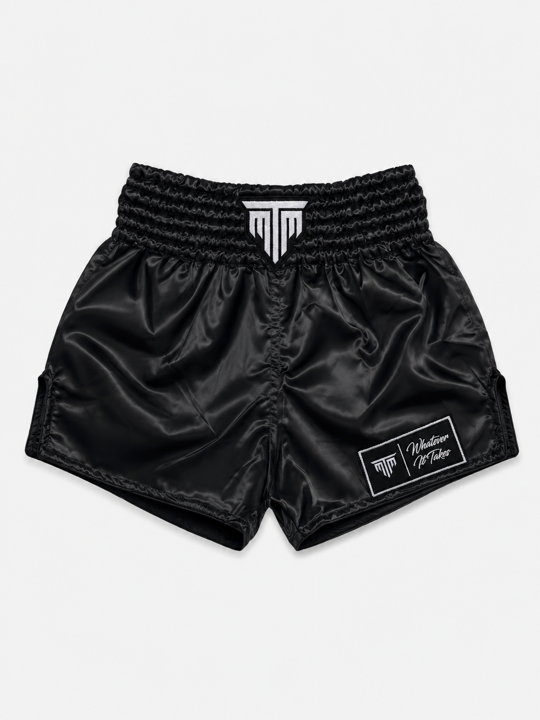 "CLASSIC" MUAY THAI SHORTS - BLACK