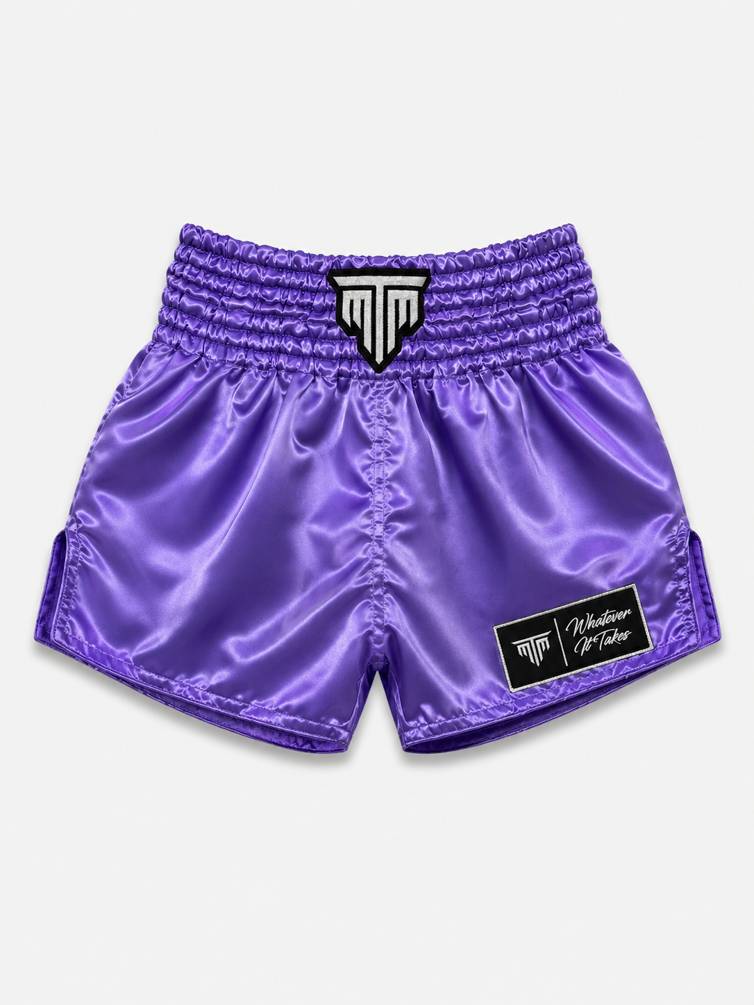 "CLASSIC" MUAY THAI SHORTS - PURPLE