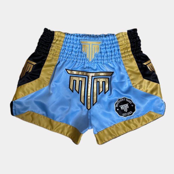"ROYALE" MUAY THAI SHORTS - BLUE