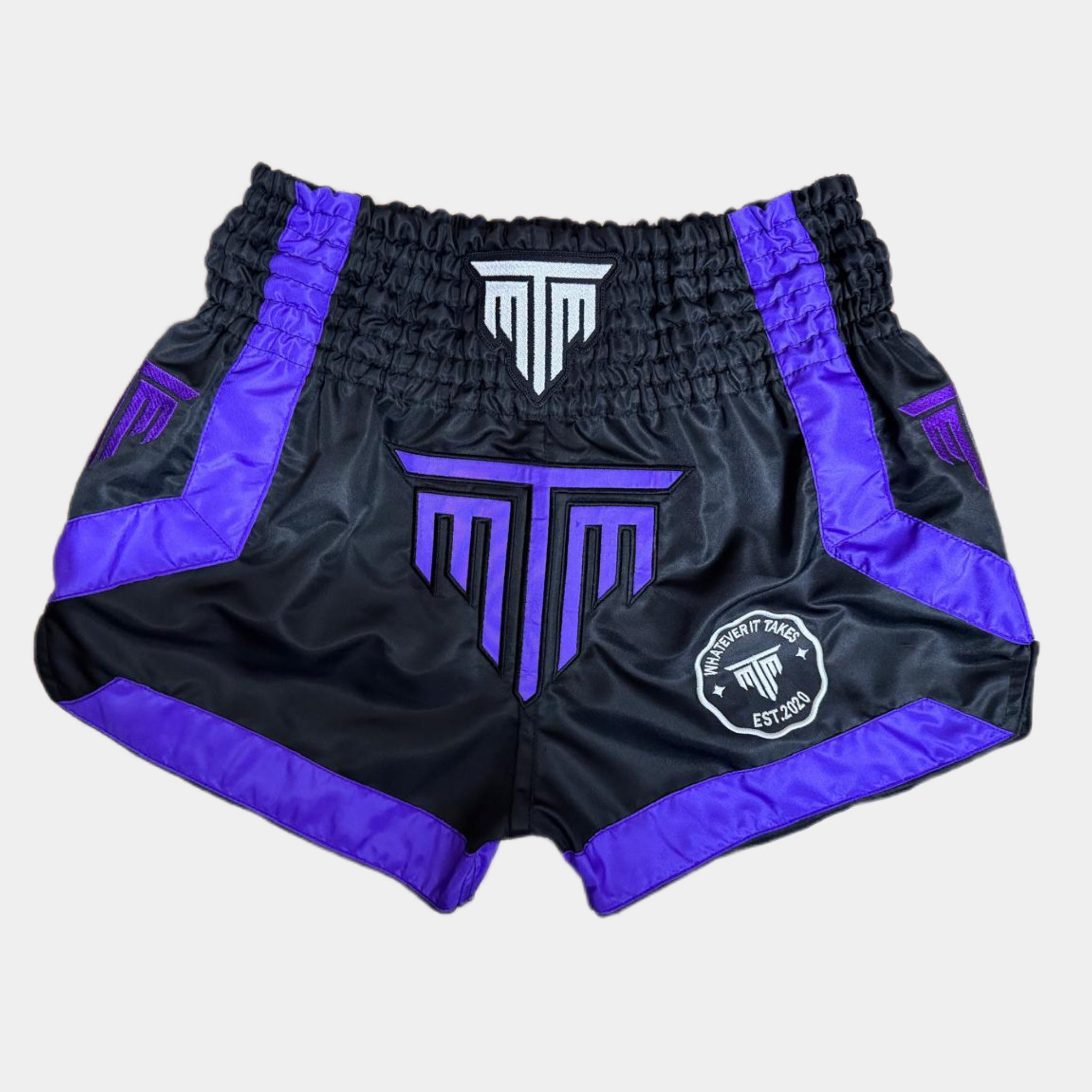 "ECLIPSE" MUAY THAI SHORTS - PURPLE