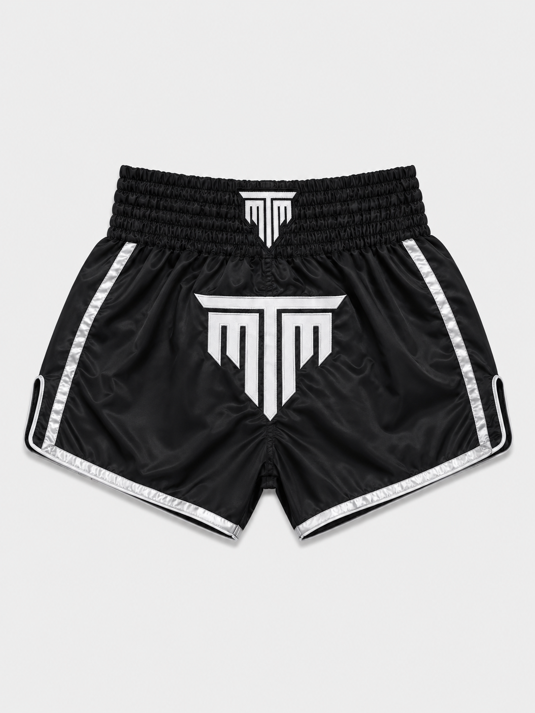 "ESSENTIALS" MUAY THAI SHORTS - BLACK