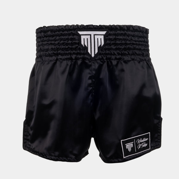 "CLASSIC" MUAY THAI SHORTS - BLACK