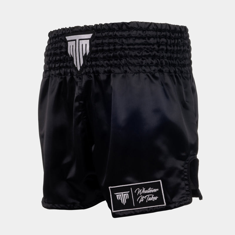 PRE-ORDER | "CLASSIC" MUAY THAI SHORTS - BLACK