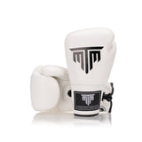 "PRO" SERIES LACE UP BOXING GLOVES - WHITE