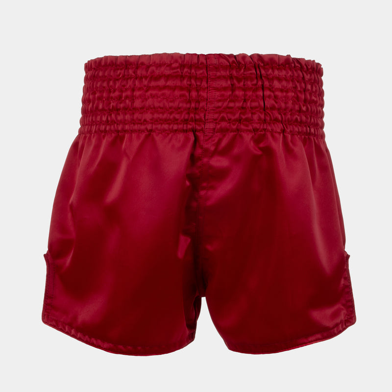 PRE-ORDER | "CLASSIC" MUAY THAI SHORTS - BURGUNDY