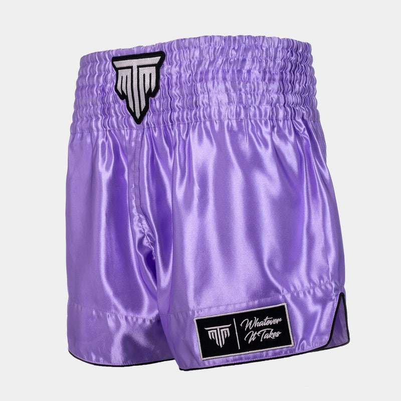 "CLASSIC" MUAY THAI SHORTS - PURPLE