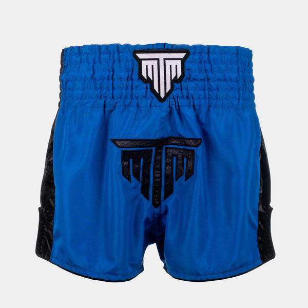 "DELUXE" MUAY THAI SHORTS - BLUE