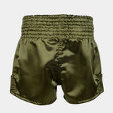 "CLASSIC" MUAY THAI SHORTS - ARMY GREEN