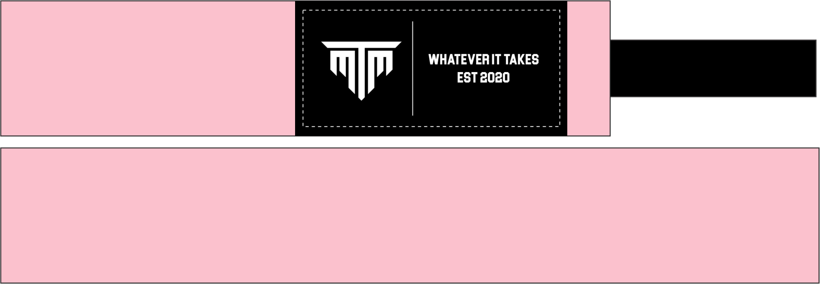 4.5M MTM Hand Wraps - Pink