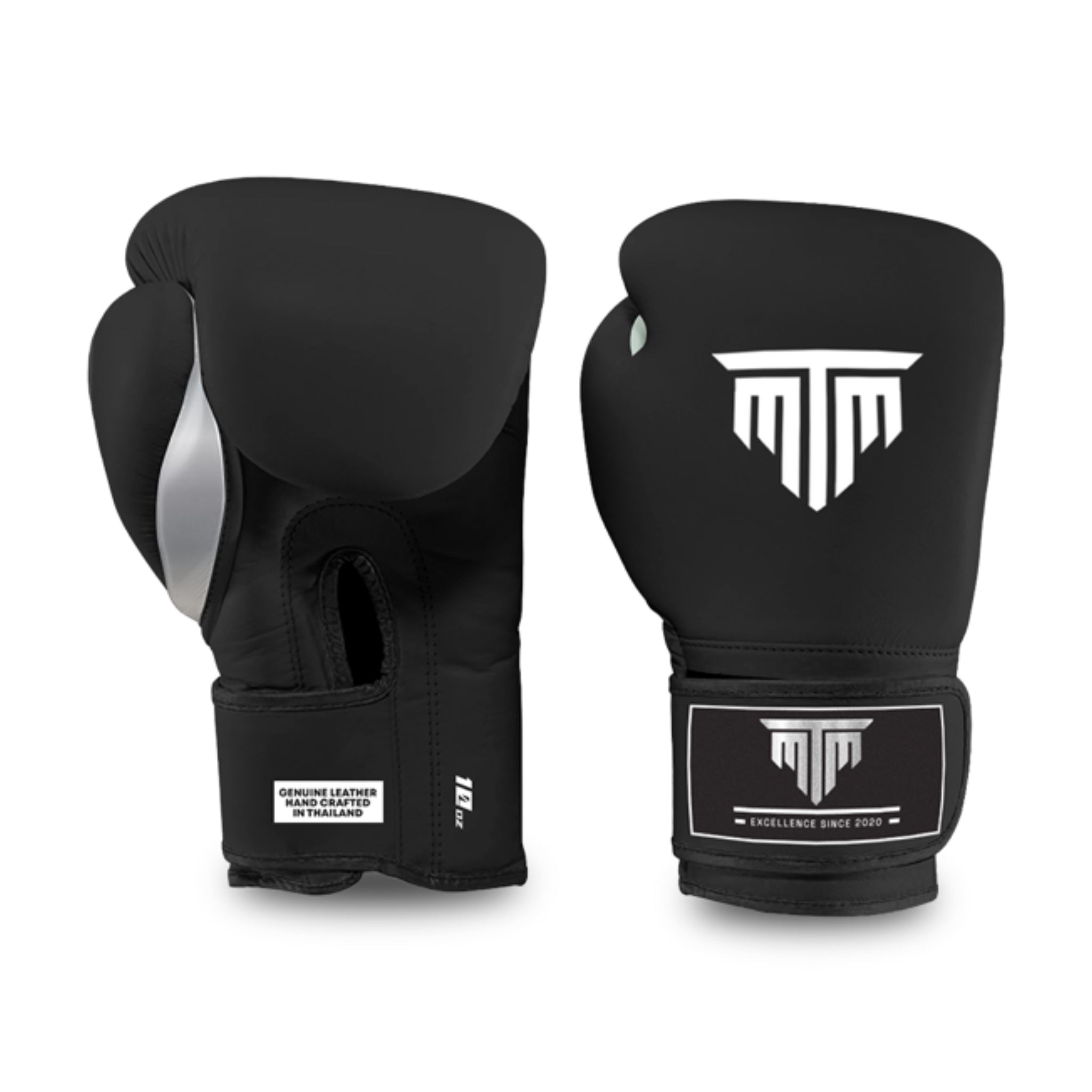PRE - ORDER | PRO-BGV01 VELCRO BOXING GLOVES - BLACK