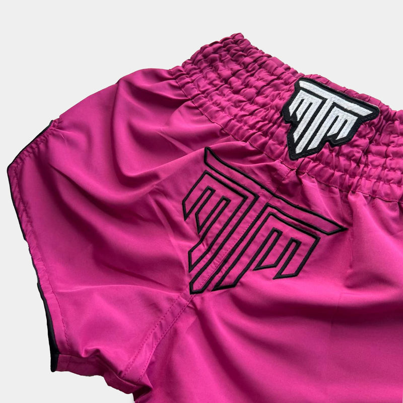 "NEON STRIKE" MUAY THAI SHORTS - PINK