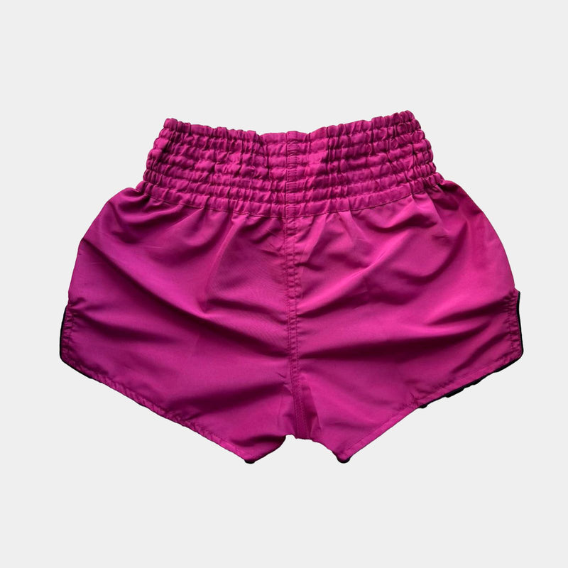 "NEON STRIKE" MUAY THAI SHORTS - PINK