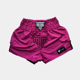 "NEON STRIKE" MUAY THAI SHORTS - PINK