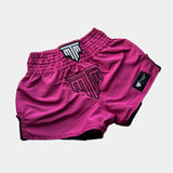 "NEON STRIKE" MUAY THAI SHORTS - PINK