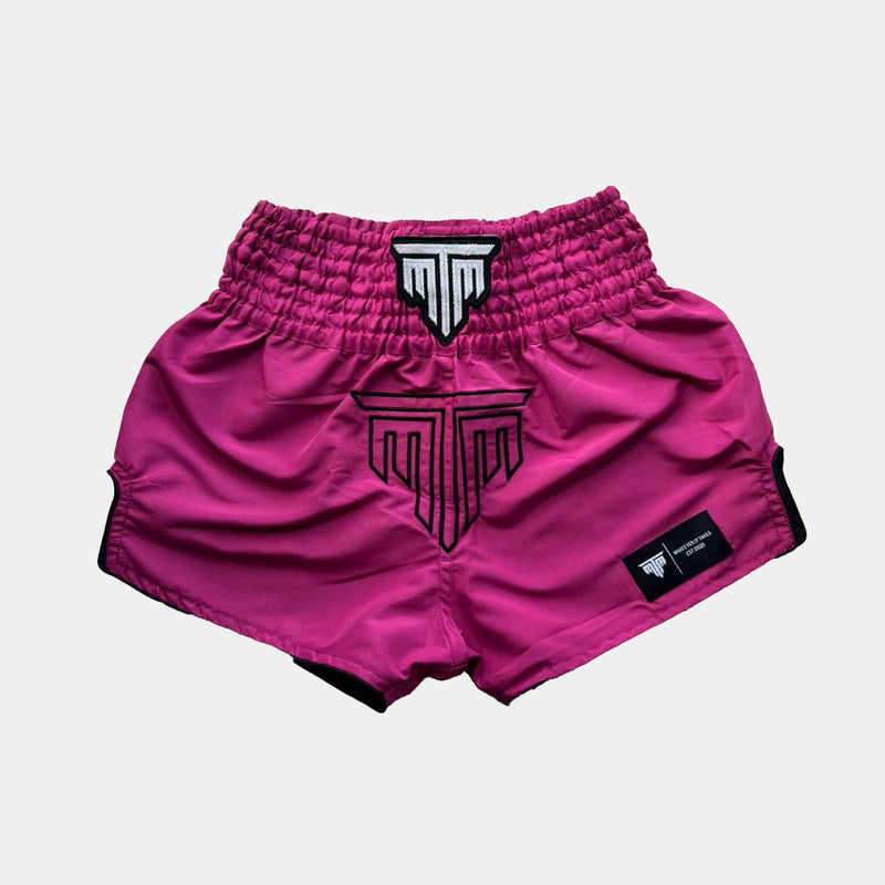 NEON STRIKE MUAY THAI SHORTS PINK