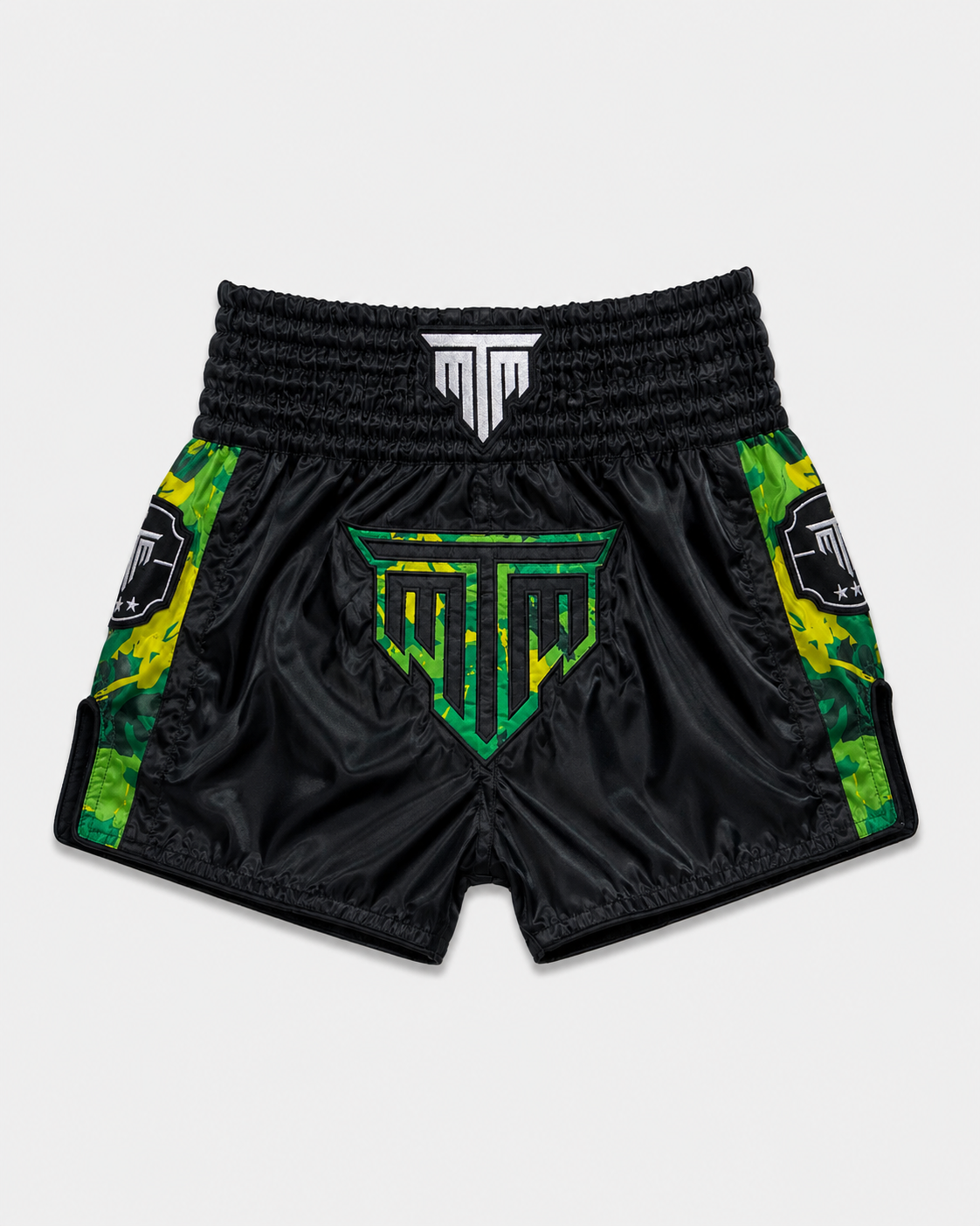 "PRISM" MUAY THAI SHORTS - GREEN