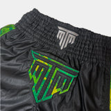 "PRISM" MUAY THAI SHORTS - GREEN