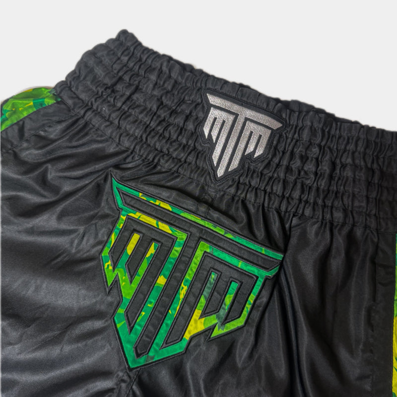 "PRISM" MUAY THAI SHORTS - GREEN