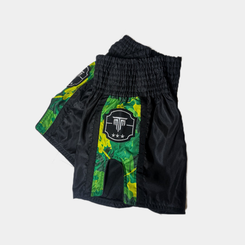 "PRISM" MUAY THAI SHORTS - GREEN