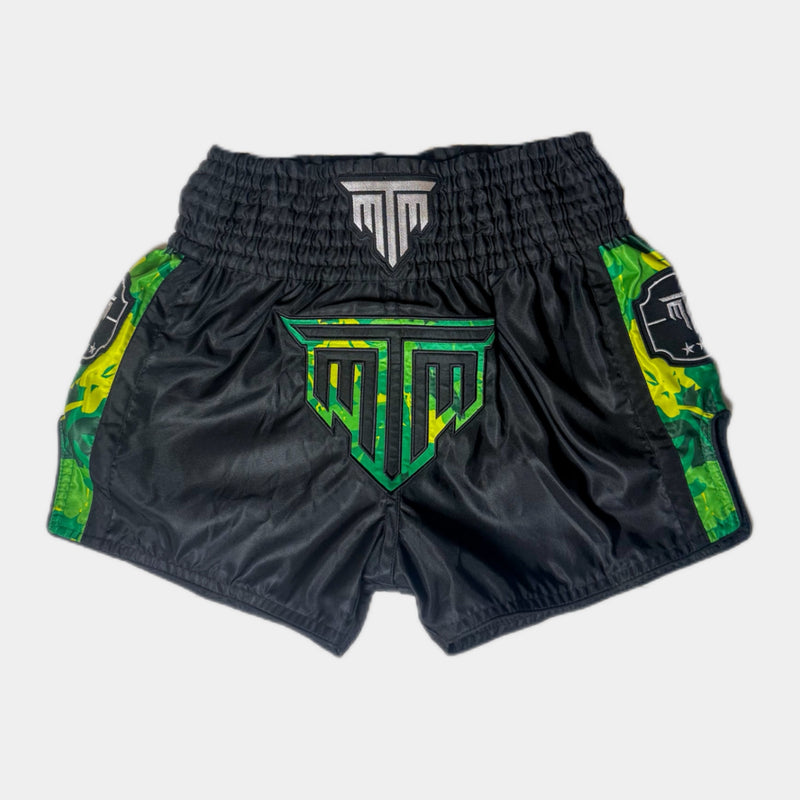 "PRISM" MUAY THAI SHORTS - GREEN