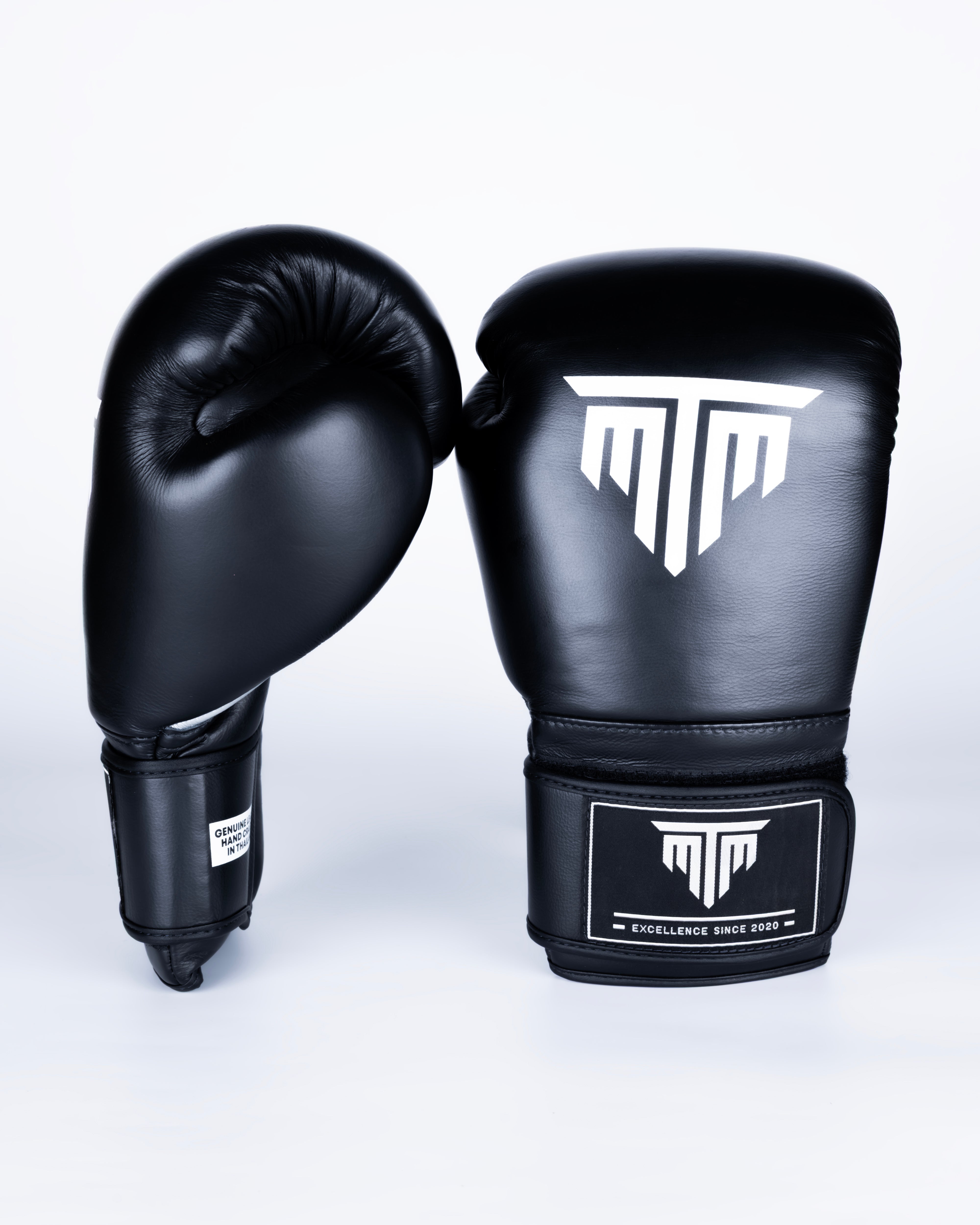 PROX1 VELCRO BOXING GLOVES - BLACK