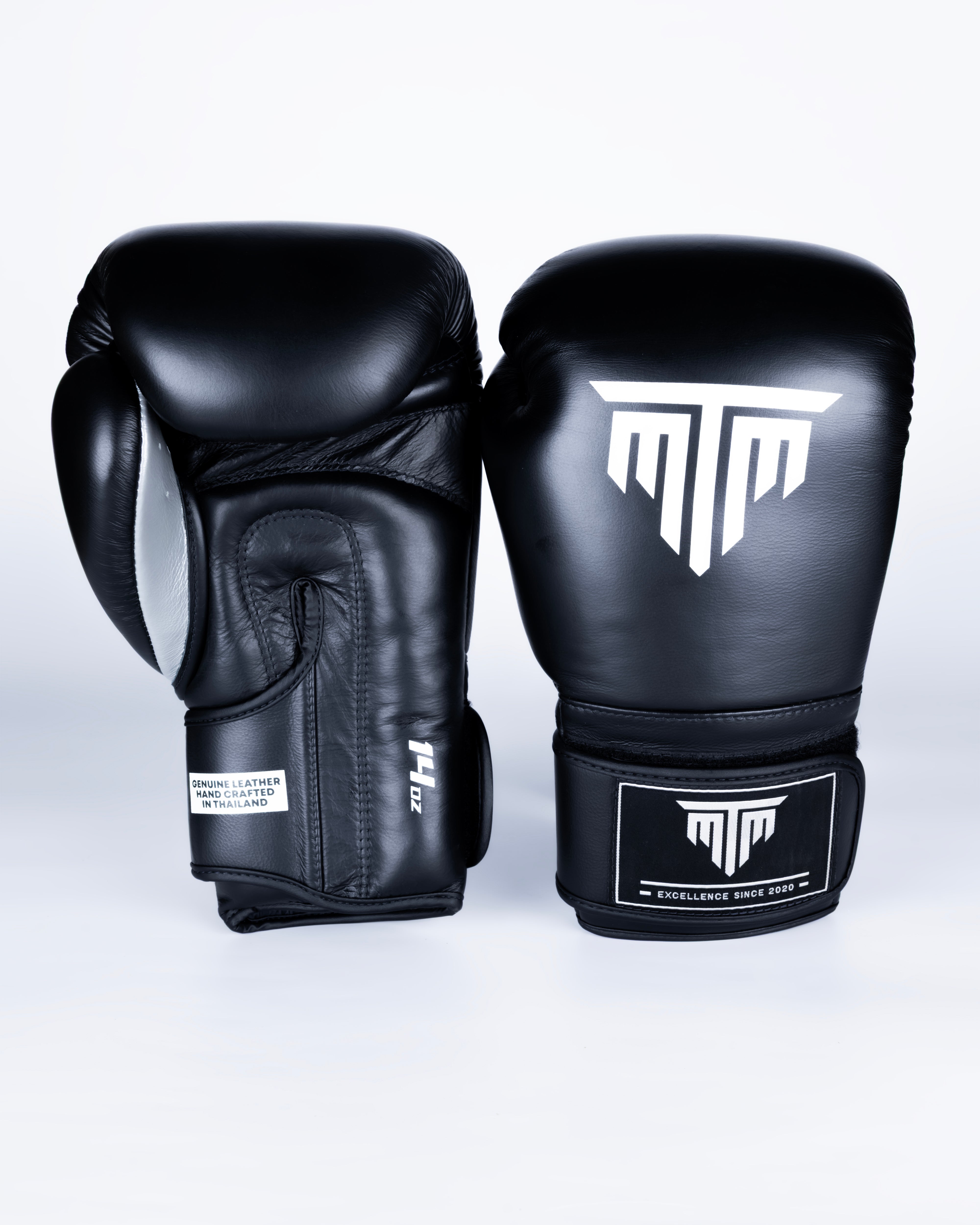 PROX1 VELCRO BOXING GLOVES - BLACK