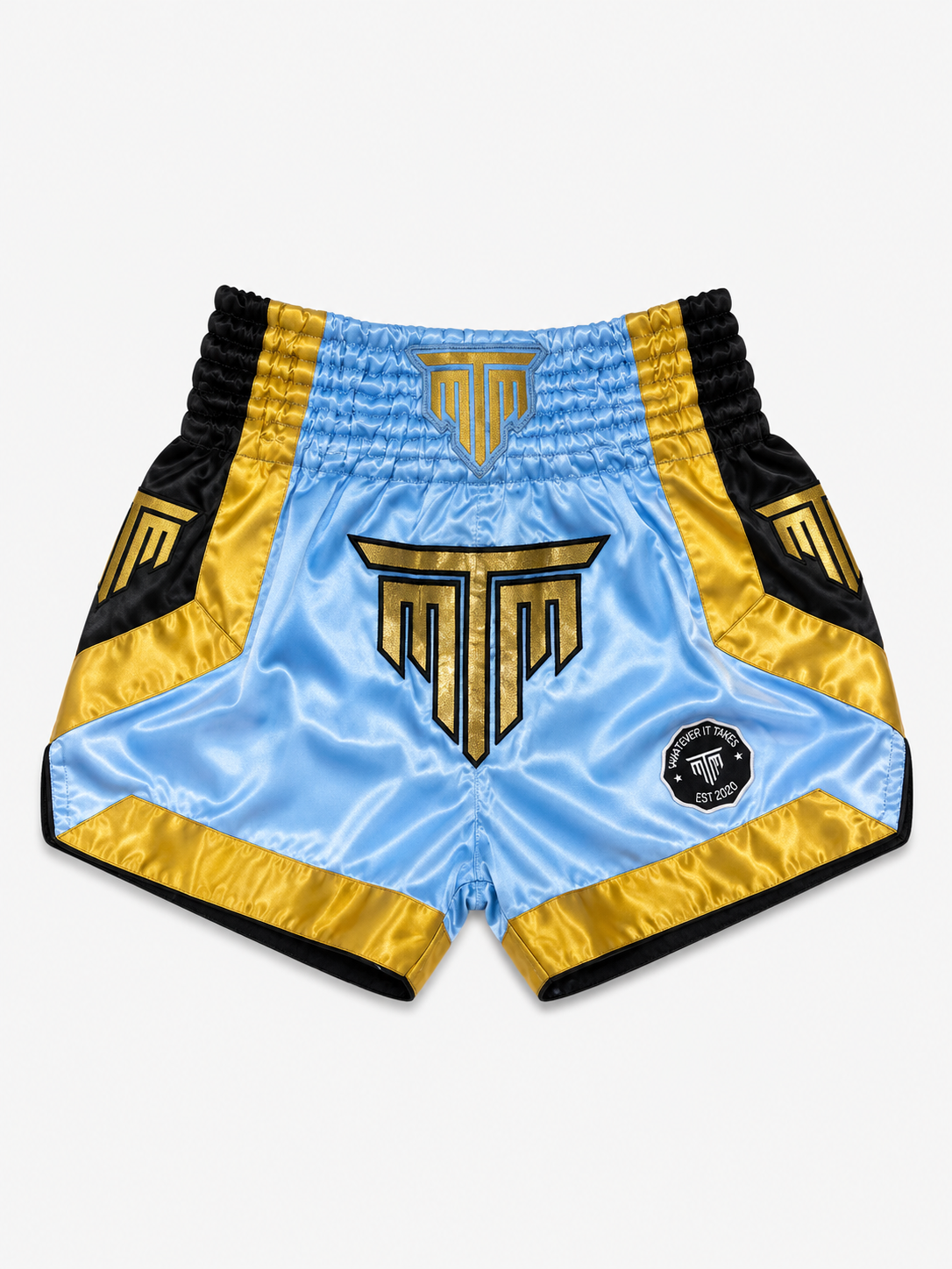 "ROYALE" MUAY THAI SHORTS - BLUE