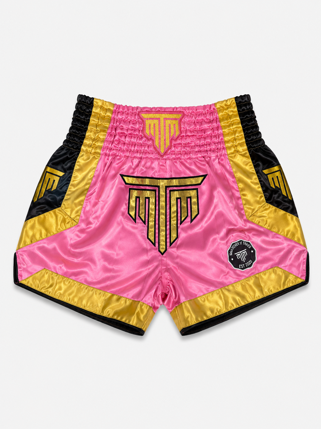 "ROYALE" MUAY THAI SHORTS - PINK