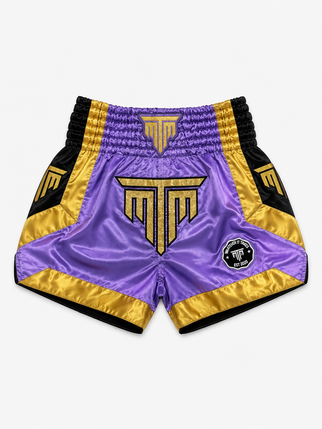 "ROYALE" MUAY THAI SHORTS - PURPLE