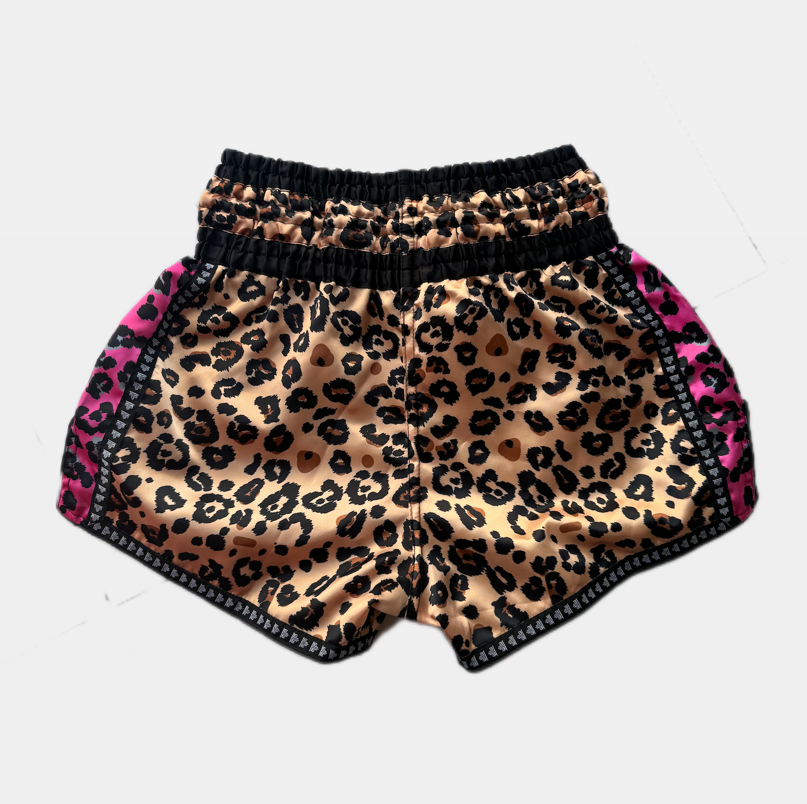 WILDHEART MUAY THAI SHORTS - CHEETAH PINK