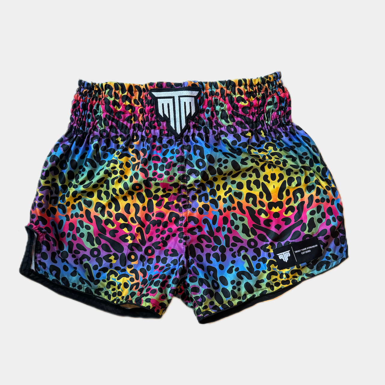 "RAINBOW SAVAGE" MUAY THAI SHORTS