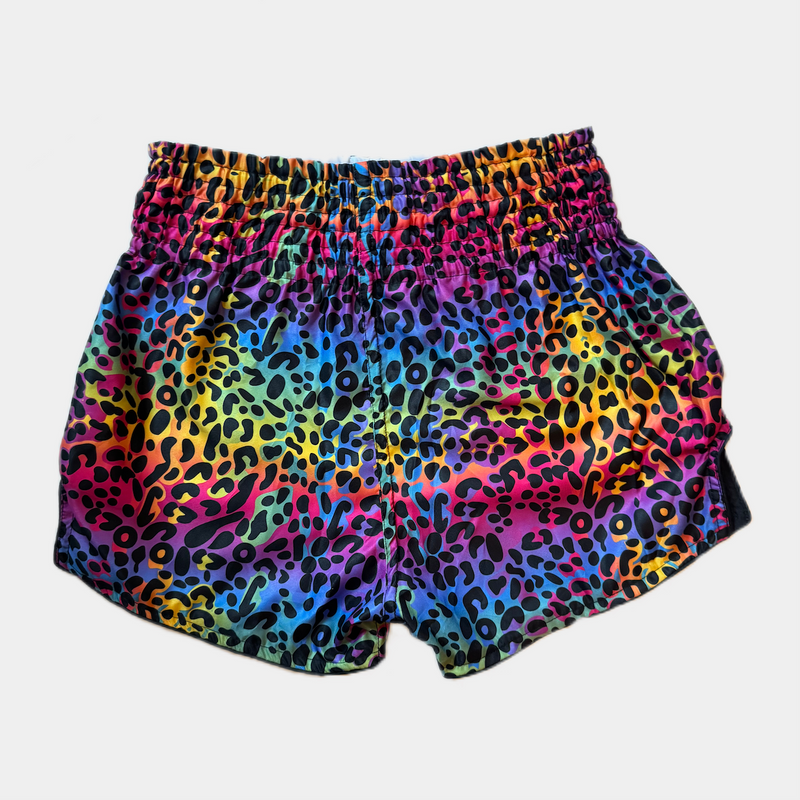 "RAINBOW SAVAGE" MUAY THAI SHORTS