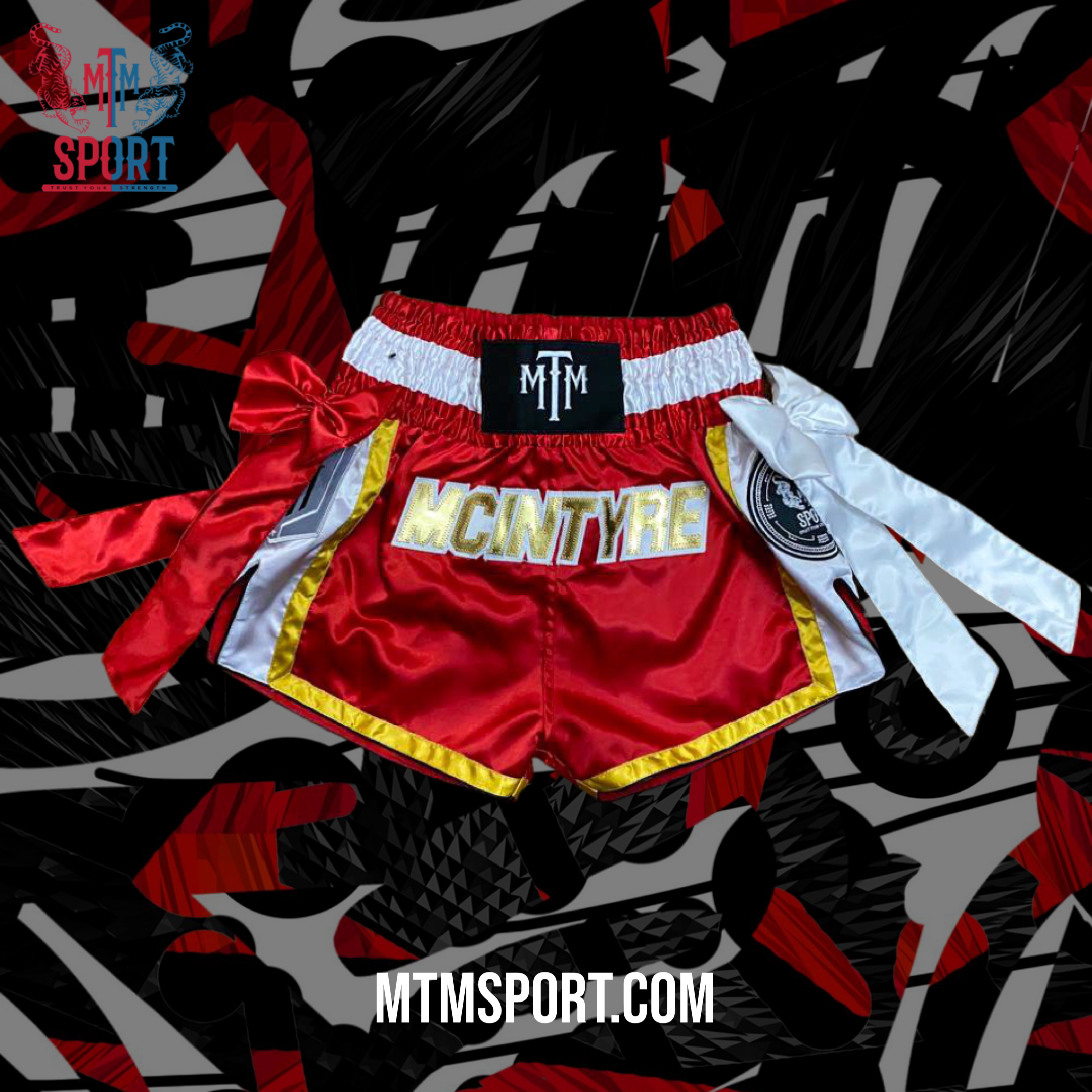 RED, WHITE & GOLD