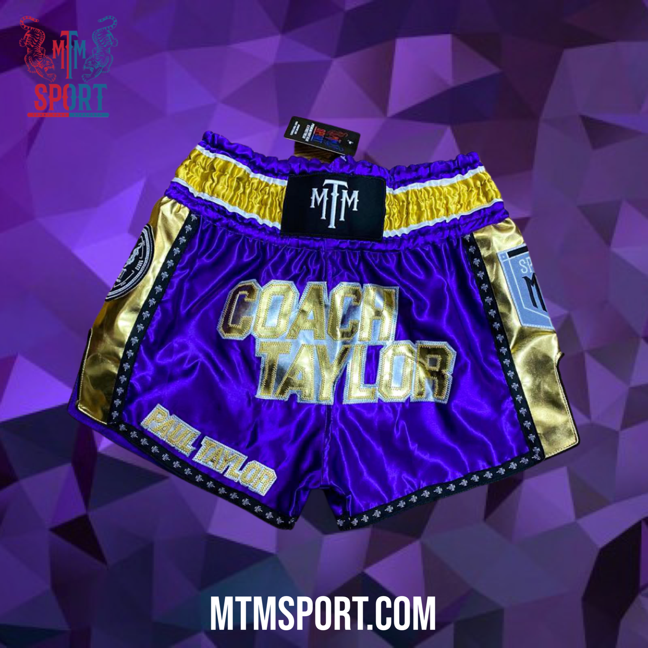 PURPLE & GOLD