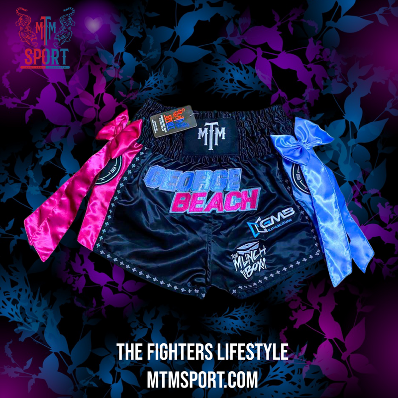 Custom muay top thai shorts usa