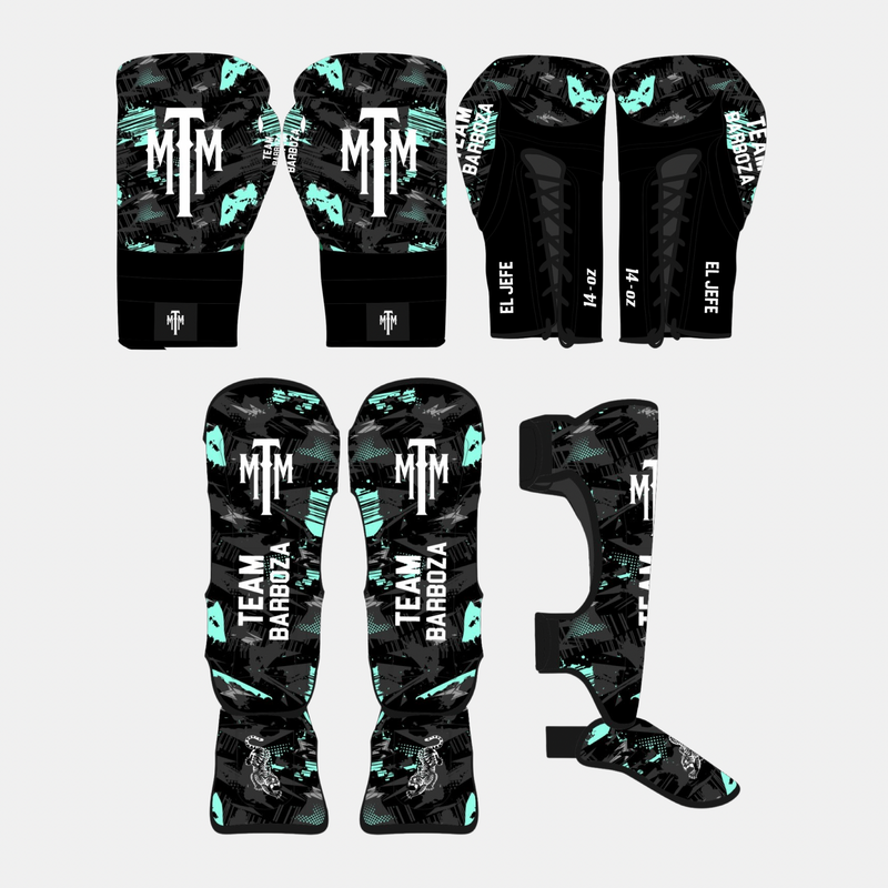 CUSTOM SPARRING KIT | GLOVES + SHINGUARDS